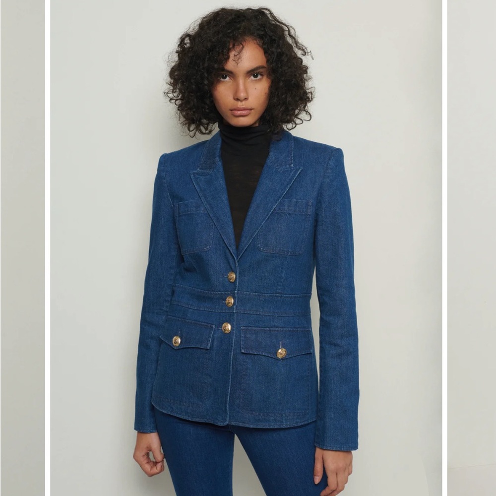 Keith Utility Denim Jacket - Dark Wash